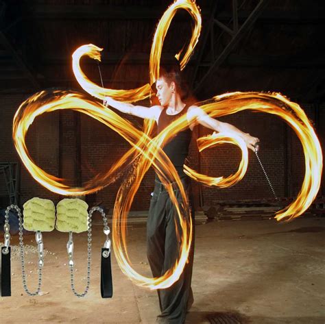 Step Up Your Poi Game With These Awesome Fire Poi
