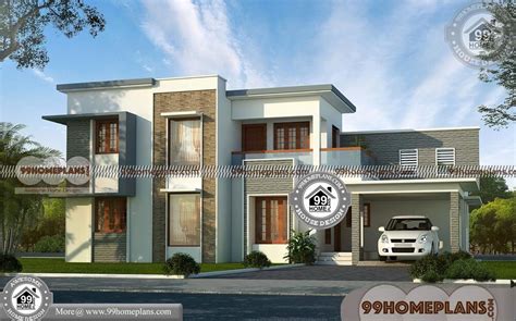Kerala House Photos With Plans 50 Beautiful Double Story Houses Free