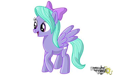 How To Draw Flitter From My Little Pony Friendship Is Magic Drawingnow