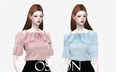 Rose Blouse At Osoon Sims 4 Updates