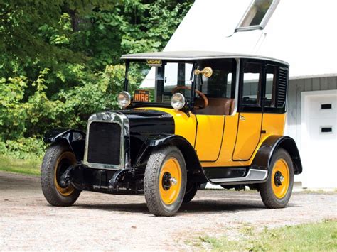 Yellow Cab Model A Brougham Taxi Transport Retro Vintage Wallpaper X