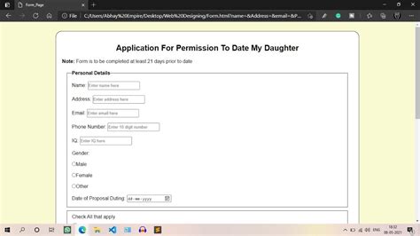 How To Create Application Form Design Using Html And Css How To Make