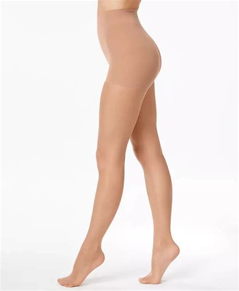 Pack Hanes Perfect Nudes Tummy Control Pantyhose Nude Beige Plus Size X Ebay