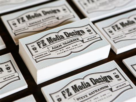 These amazing business cards for a photographer are designed like a vintage film with black and white images. Inspiration: A Collection Vintage Business Card Designs