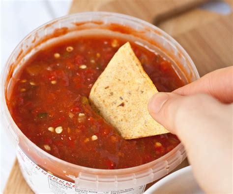And enjoy with some delicious homemade cheese dip and tomato salsa sauce! Homemade Lime Tortilla Chips | The Wannabe Chef