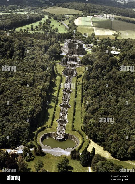 Wilhelmshoehe Castle With Park Germany Hesse Cassel Stock Photo Alamy