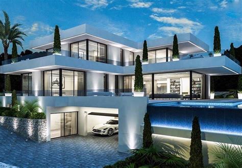 Enjoy The Sea View From This Modern Villa Which Is Located In Denia