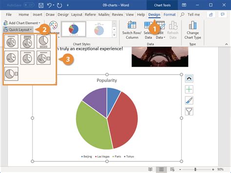 How To Make A Graph In Word Customguide