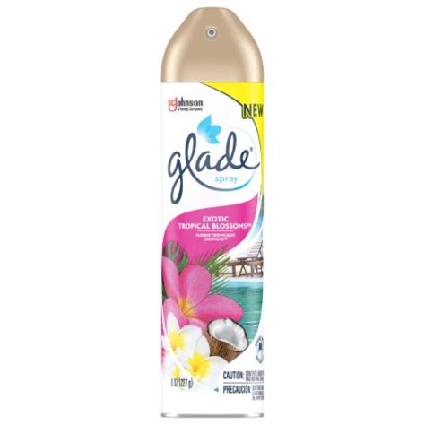 Glade Exotic Tropical Blossoms Room Spray Air Freshener 8 Oz Smith