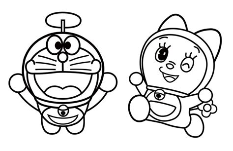 Tema Gambar Mewarnai Kartun Doraemon Cetak Shinchan Cartoon