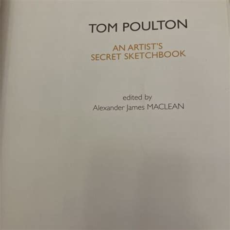 Tom Poulton An Artist S Secret Sketchbook Series Explicit St Edition