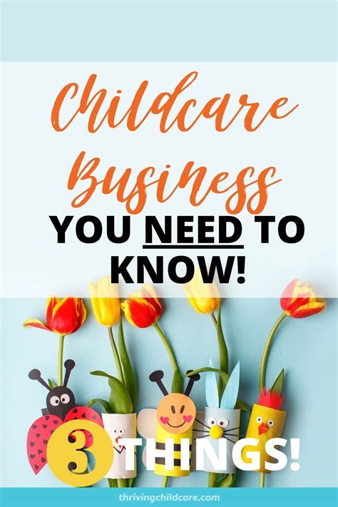 3 Things To Know Starting A Daycare Business