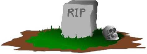 Free Clipart Grave Rip Inky2010