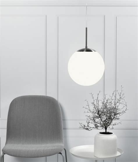 Full assortment of exclusive products found only at our official site. Opal Glass Ball Pendant - Bauhaus minimalist styling at ...