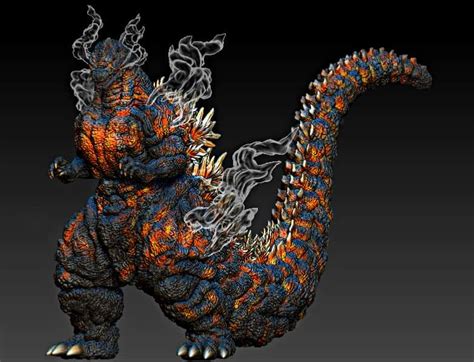 Heisei Meets Monsterverse This New Age Godzilla Design Looks