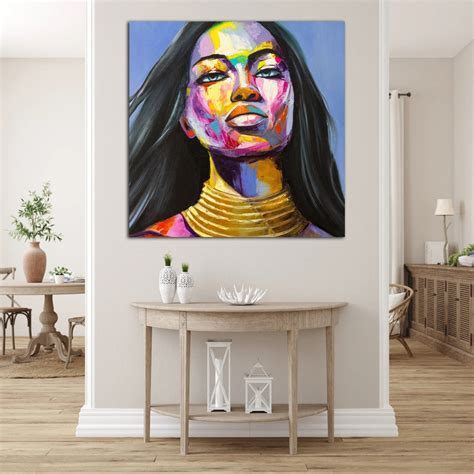 African American Woman Art Melanin Art Black Girl Portrait Etsy