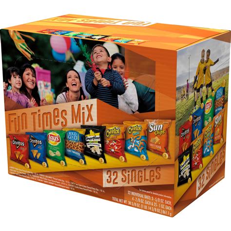Frito Lay Fun Times Mix Variety Pack 32 Count 30375 Oz