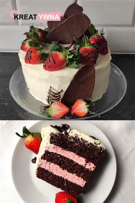 Tort Z Musem Truskawkowym Cake Recipes Desserts Cake