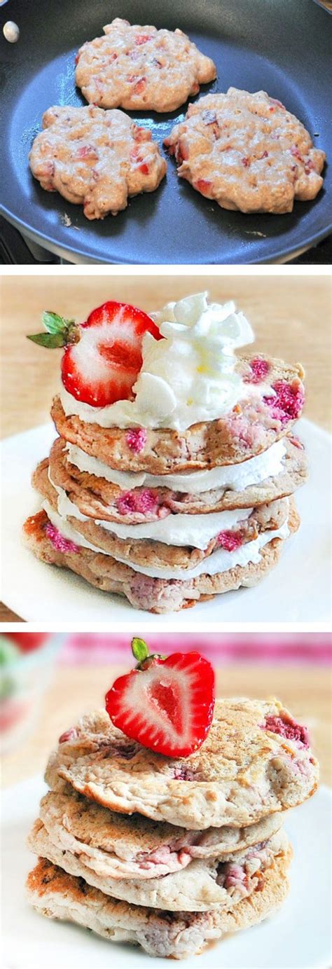 For the buttermilk pancakes, feel free to use your own favorite recipe; Strawberry Shortcake Pancakes - Light & Fluffy