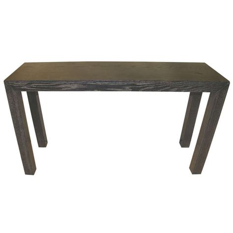 Limed Solid Oak Console Table For Sale At 1stdibs