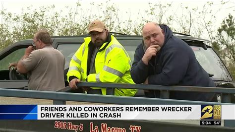 Friends And Coworkers Remember Wrecker Driver Killed In Crash Youtube