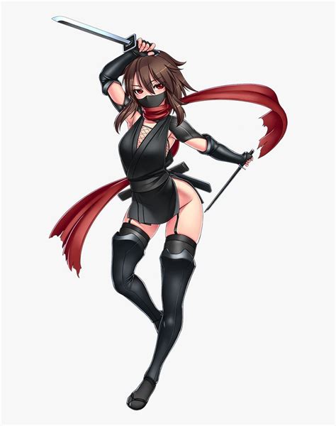 Aigis Wiki Anime Ninja Girl Render Hd Png Download Ninja Girl