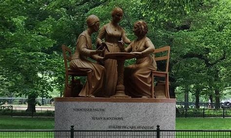 statue of susan b anthony elizabeth cady stanton and sojourner truth slated for ny s central