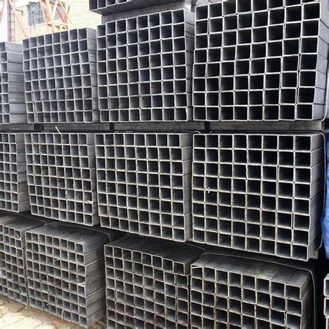 Wholesale Black Square Iron Steel Pipe China Lucky Steel Coltd