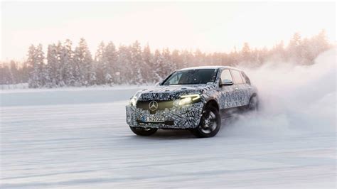 2019 Mercedes Benz EQC Electric SUV Prototype Completes Winter Tests