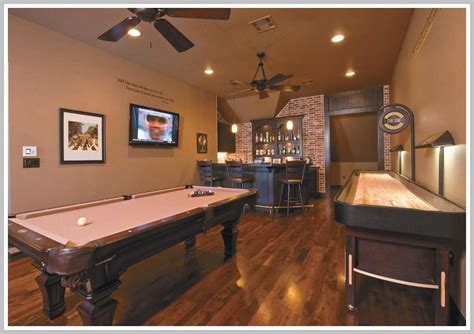 Small Man Cave Game Room Ideas