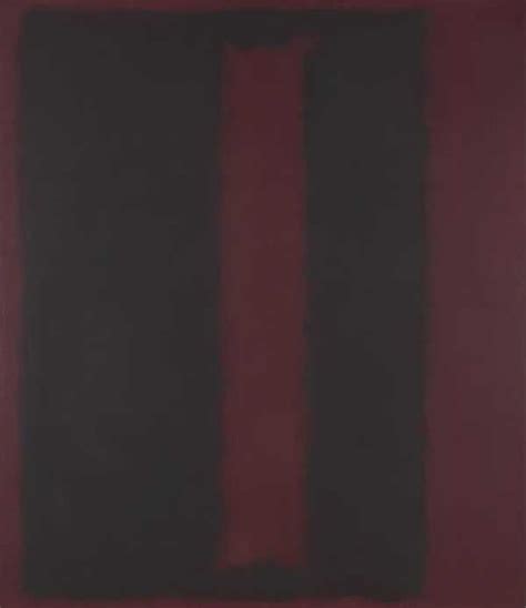 ‘black On Maroon‘ Mark Rothko 1959 Tate