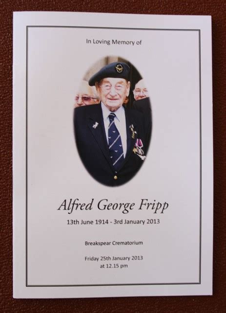 Alfie Fripp 57 And 630 Squadronsassociation