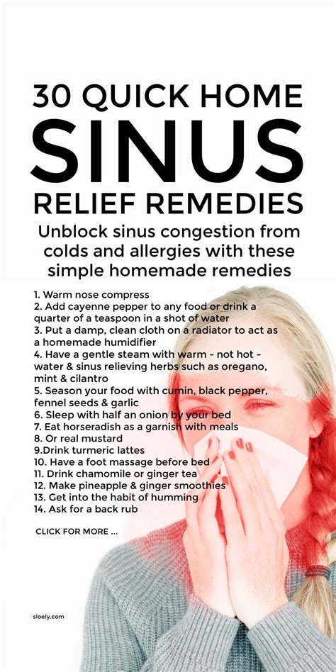 Quick Sinus Congestion Relief And Remedies Sinus Relief Remedies