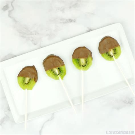 Chocolate Dipped Fruit Pops Vicky Barone