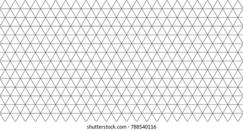 Isometric Grid Seamless Pattern Vector Template Stock Vector Royalty