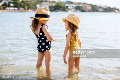 Girl Wet Bathing Suit Bildbanksfoton Och Bilder Getty Images