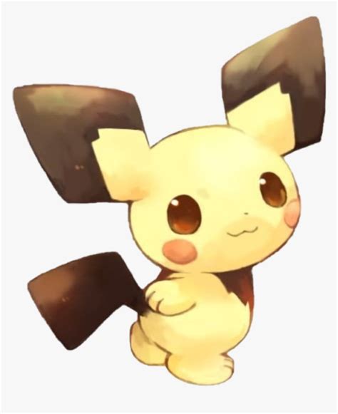 How To Draw Cute Pichu Learn How To Draw This Cute Pokemon Go Pikachu