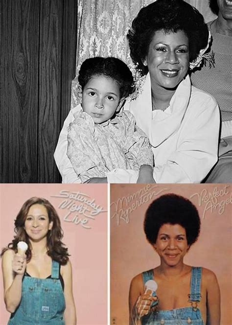 Actress Singer Maya Rudolph Remembers Her Mom The Legendary Minnie Riperton Celebrity