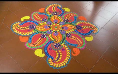 Top 20 + Latest Simple Kolam Designs With Dots Images