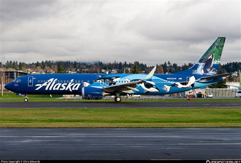 N932ak Alaska Airlines Boeing 737 9 Max Photo By Chris Edwards Id
