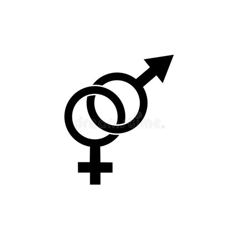 Sex Sign Icon Vector Design Symbol Of Gender Stock Vector Illustration Of Element Symbols