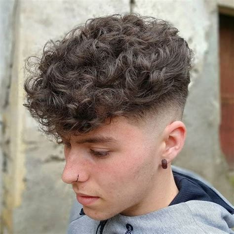 Of The Best Ideas For Curly Hair Haircuts Male Home Family Style