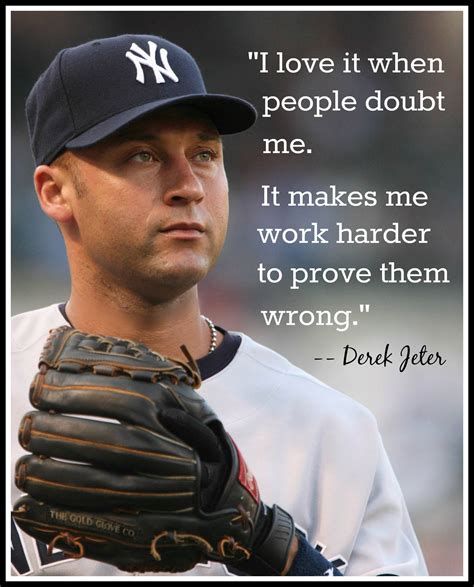 Great Inspirational Quote For Players Derek Jeter New York Yankees