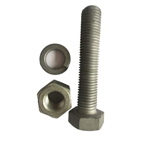 Fastener A193 B7 Stud Bolt With A194 2h Heavy Hex Nut
