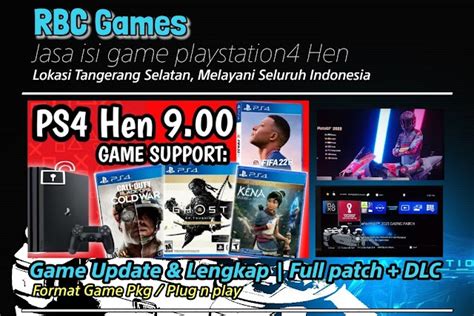 Isi Game Ps4 Hen Tangerang Selatan Ps4 Hen 505 672 702 755