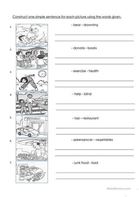 Sentence Construction English Esl Worksheets For Distance Learning