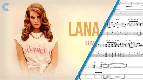 Flute Summertime Sadness Lana Del Rey Sheet Music Chords And Vocals