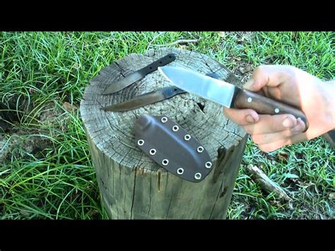 Spear Point Bushcraft File Knife Youtube