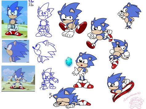 Ive Been Trying To Recreate The Sonic Cd Style Heres My Progress