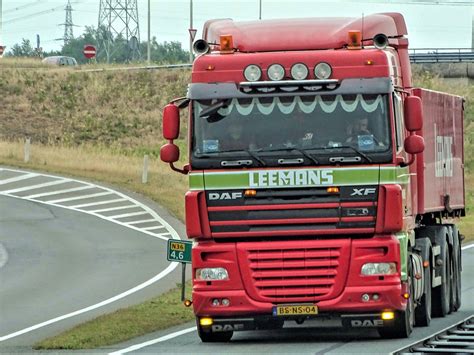 Daf Xf105 Leemans Vriezenveen Holland Transport In Movement Flickr